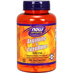 Now Arginine and Citrulline 120 caps