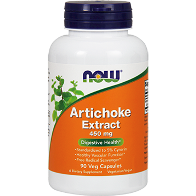 Now Artichoke Extract 450 mg 90 vegcaps