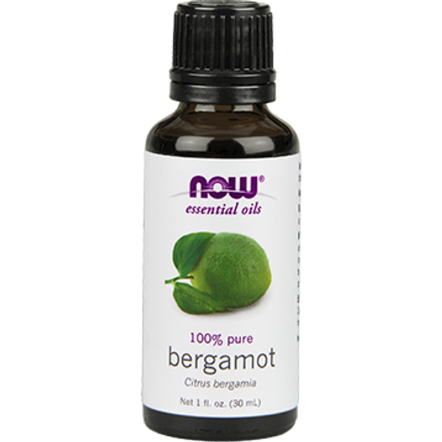 Now Bergamot Oil, Organic 1 oz