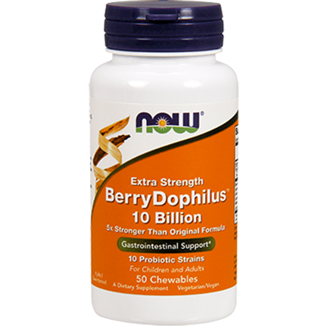 Now Berry Dophilus Extra Strength 50 chews