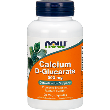 Now Calcium D-Glucarate 500 mg 90 vegcaps