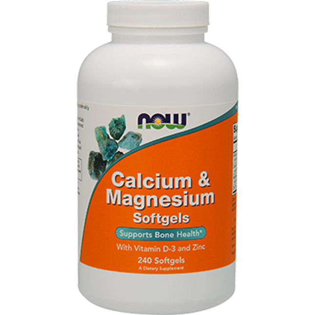 Now Calcium & Magnesium 240 softgels
