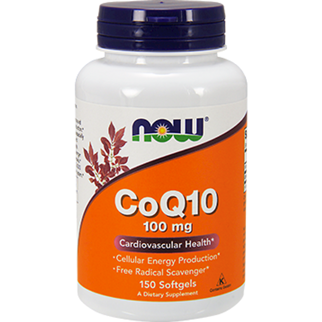 Now CoQ10 100 mg 150 softgels