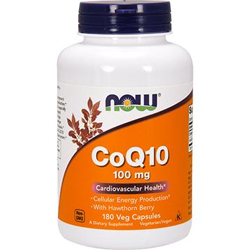 Now CoQ10 100 mg 180 vcaps