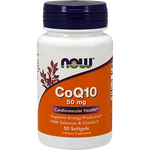 Now CoQ10 100 mg 50 softgels