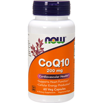Now CoQ10 200 mg 60 vcaps