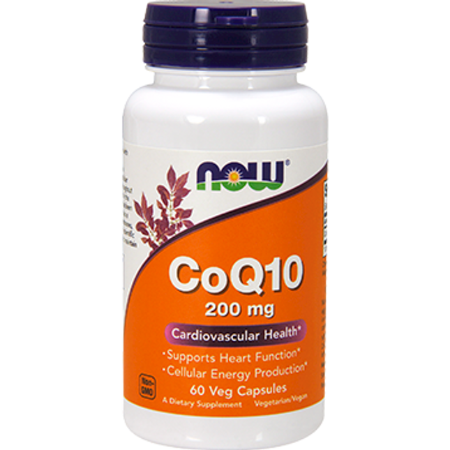 Now CoQ10 200 mg 60 vcaps