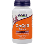Now CoQ10 50 mg 100 softgels