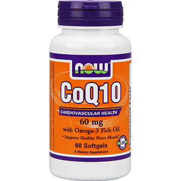 Now CoQ10 60 mg 60 softgels