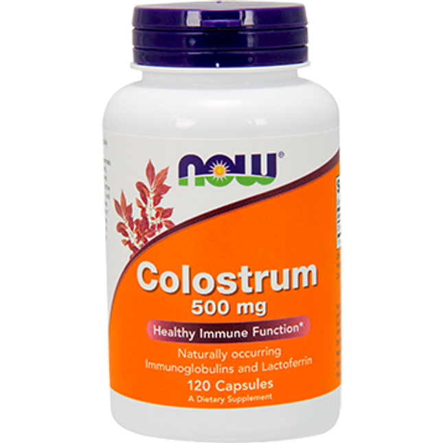 Now Colostrum 500 mg 120 caps
