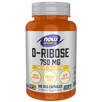 Now D-Ribose 750 mg 120 vcaps