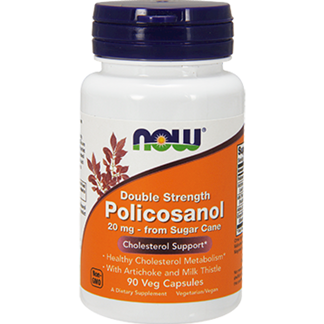 Now Double Strength Policosanol 90 vegcaps