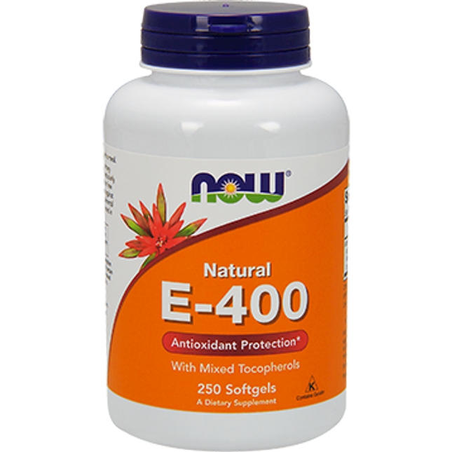 Now E-400 (Mixed Tocopherols) 250 softgels