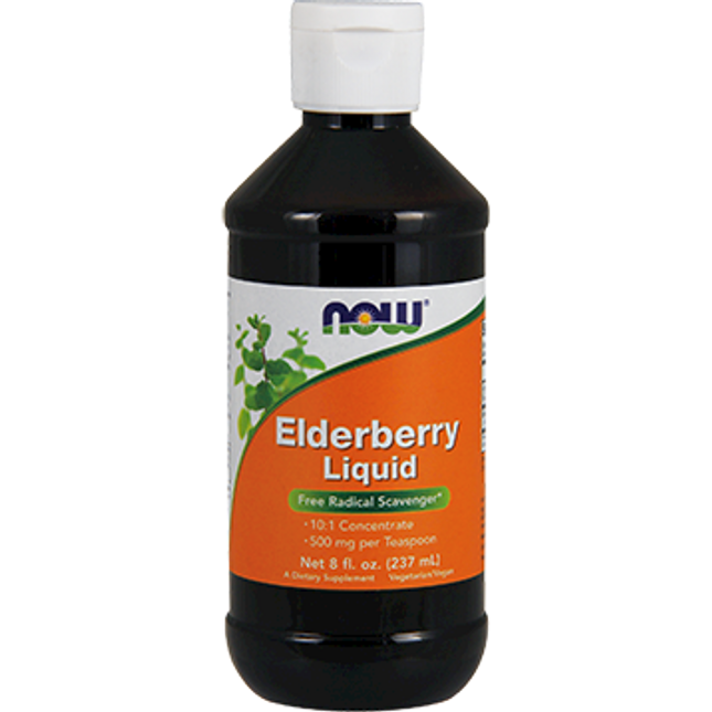 Now Elderberry Liquid 8 fl oz