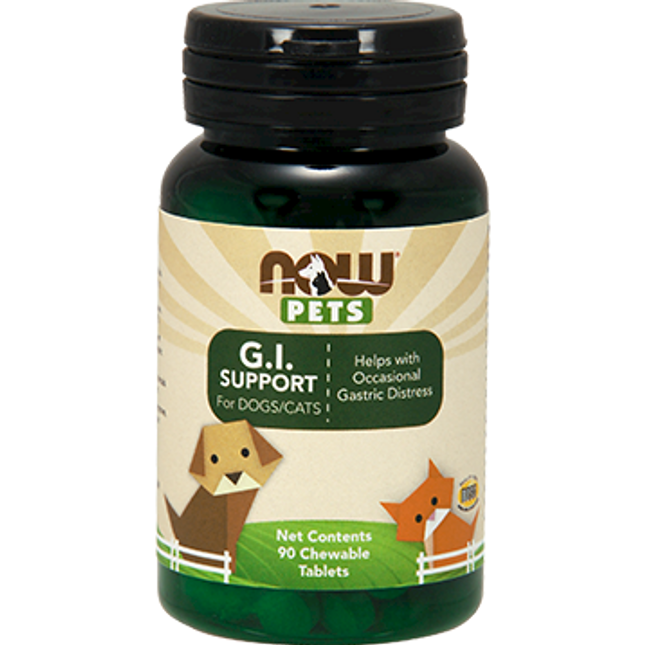 Now GI Support for Dogs/Cats 90 chewable tab