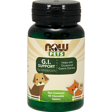 Now GI Support for Dogs/Cats 90 chewable tab