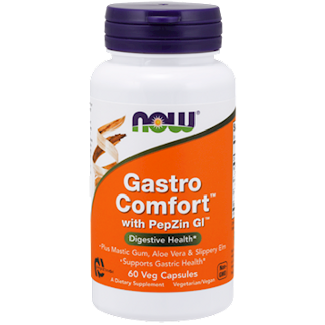 Now Gastro Comfort w/ PepZin GI 60 vegcaps
