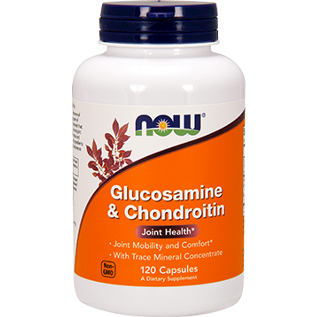 Now Glucosamine & Chondroitin 120 caps