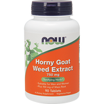Now Horny Goat Weed Extract 750 mg 90 tabs