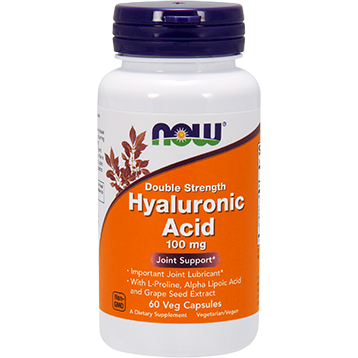 Now Hyaluronic Acid 100 mg 60 vcaps