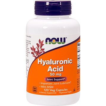 Now Hyaluronic Acid with MSM 120 vcaps