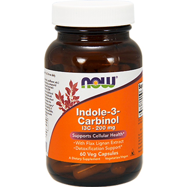 Now Indole-3-Carbinol 200 mg 60 vcaps