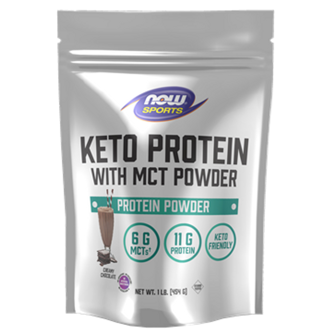 Now Keto Protein with MCT Choc 14 serv