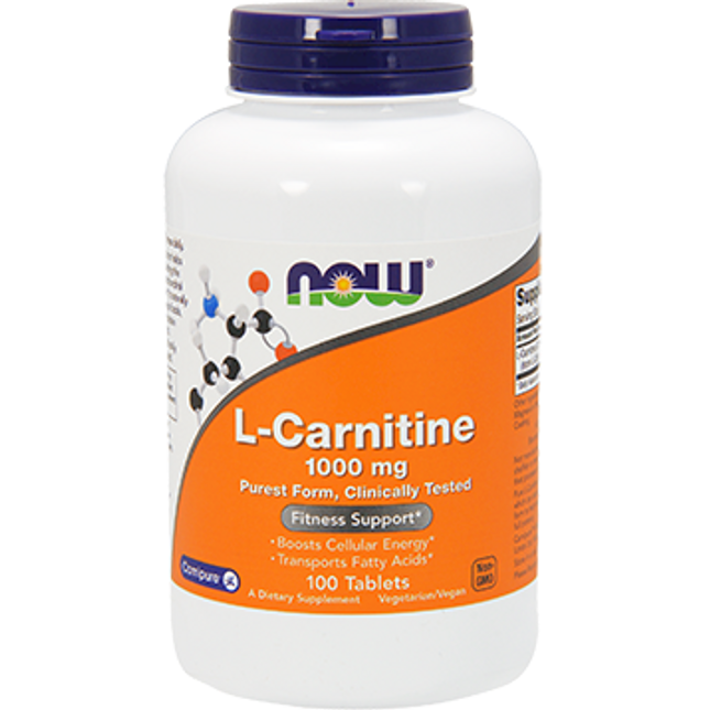 Now L-Carnitine 1000 mg 100 tabs