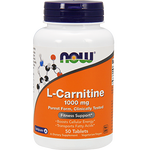 Now L-Carnitine 1000mg 50 tabs