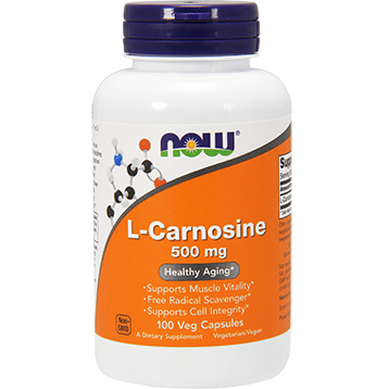 Now L-Carnosine 500 mg 100 vcaps