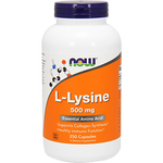 Now L-Lysine 500 mg 250 caps