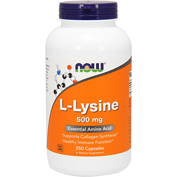 Now L-Lysine 500 mg 250 caps