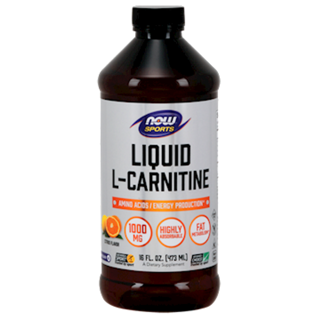Now Liquid L-Carnitine 1000 mg 16 fl oz