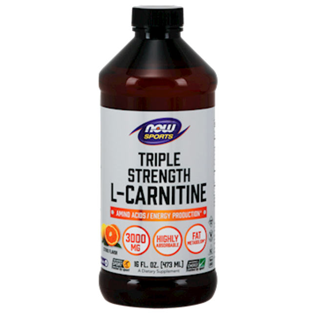 Now Liquid L-Carnitine 3000 mg 16 fl oz