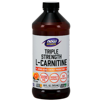 Now Liquid L-Carnitine 3000 mg 16 fl oz