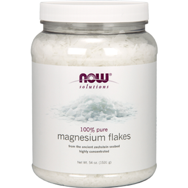 Now Magnesium Flakes 54 oz