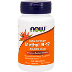 Now Methyl B-12 10,000 mcg 60 lozenges