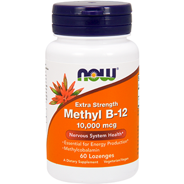Now Methyl B-12 10,000 mcg 60 lozenges