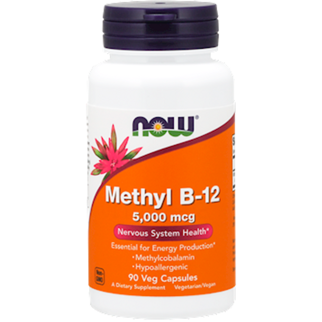 Now Methyl B-12 5,000 mcg 90 vegcaps