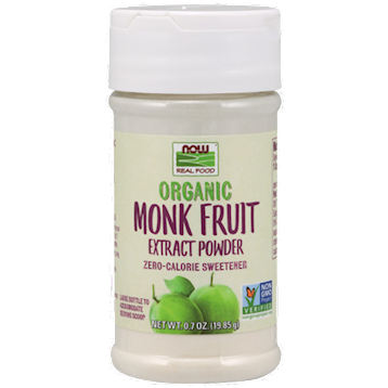 Now Monk Fruit Extract Powder Organic .7 oz