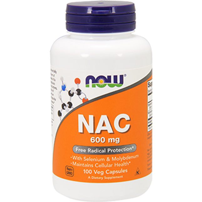 Now NAC 600 mg 100 vcaps