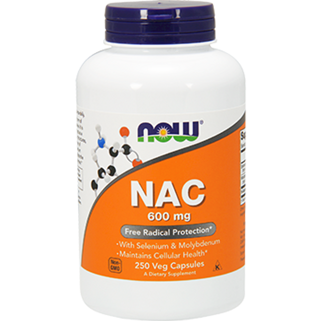 Now NAC 600 mg 250 vcaps