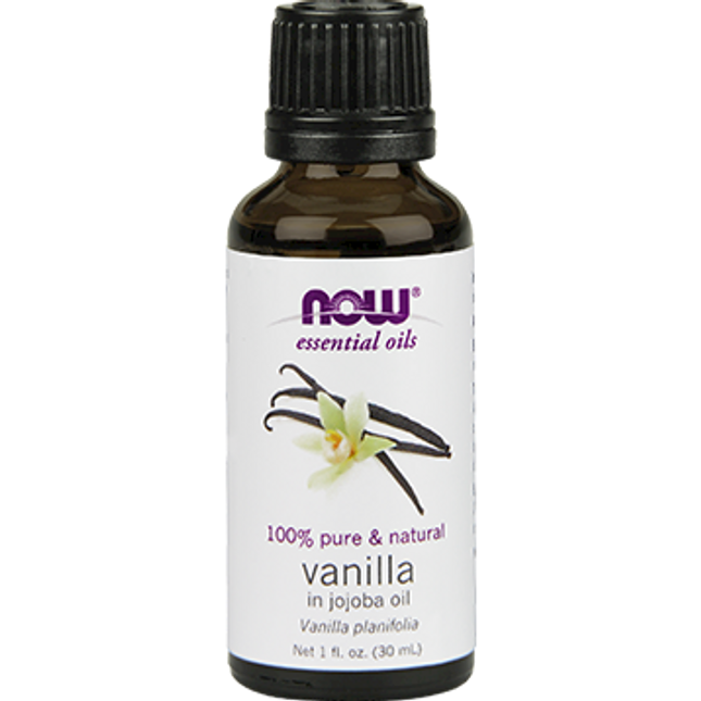 Now Natural Vanilla in Jojoba Oil 1 oz