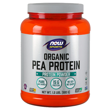 Now Organic Pea Protein 1.5 lbs