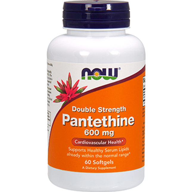 Now Pantethine 600 mg 60 softgels