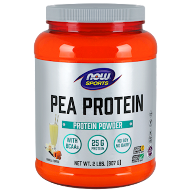 Now Pea Protein Vanilla Toffee 2 lb