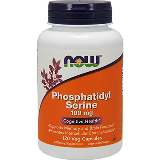 Now Phosphatidyl Serine 100 mg 120 vcaps