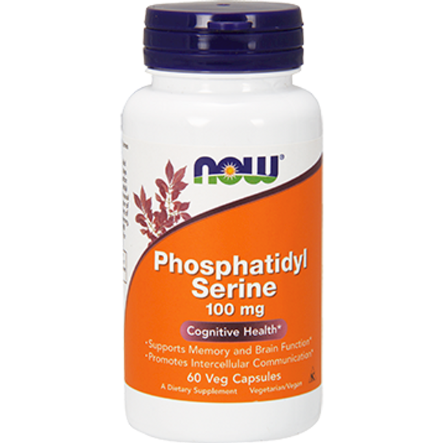 Now Phosphatidyl Serine 100 mg 60 vcaps