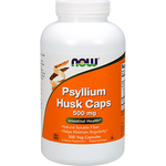 Now Psyllium Husk Caps 500 mg 500 caps