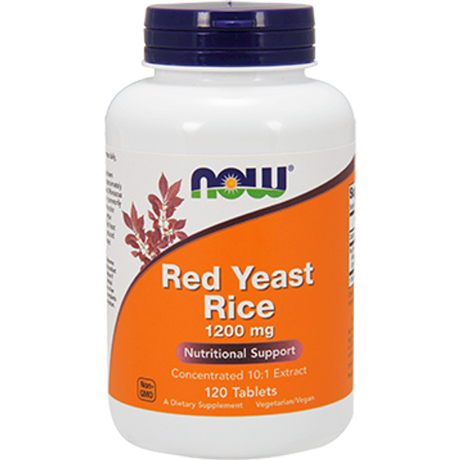 Now Red Yeast Rice 1200 mg 120 tabs